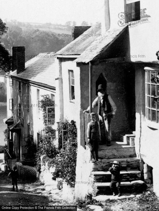 Photo of Bodinnick, Ye Old Ferry House 1888