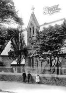 Children Outside The Asylum Church 1906, Bodmin