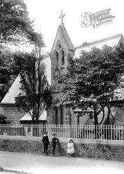 Children Outside The Asylum Church 1906, Bodmin