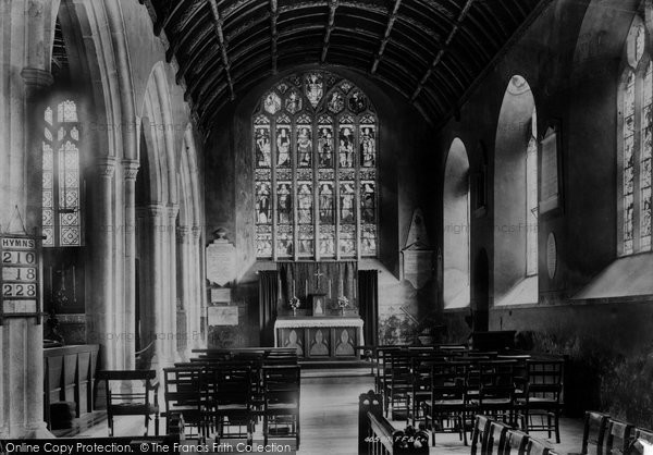 Photo of Bodmin, Church, Side Chapel 1897
