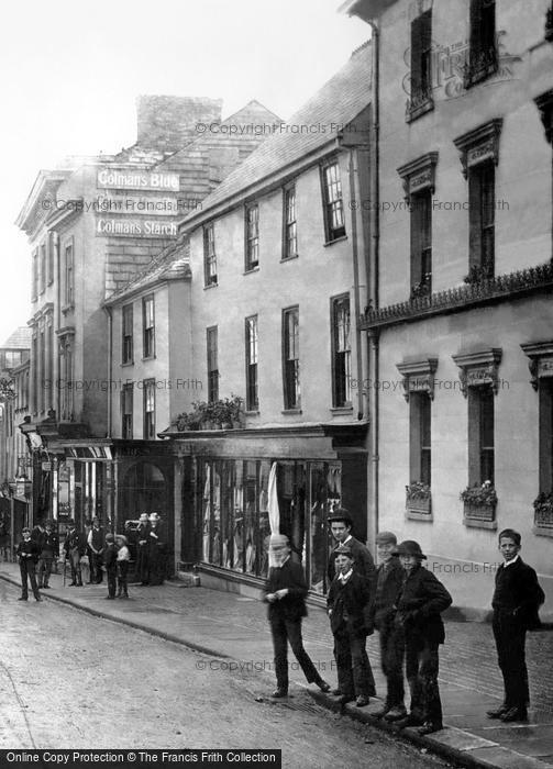 Photo of Bodmin, Fore Street 1890