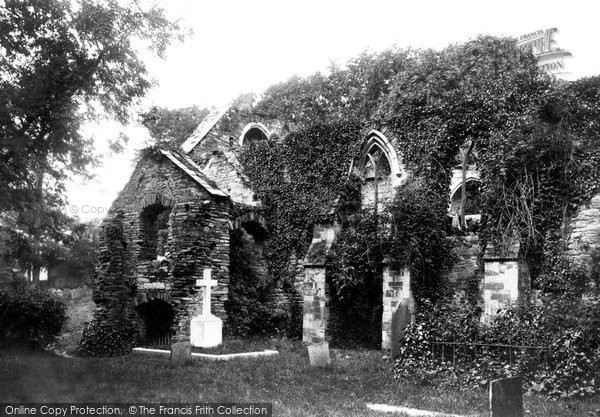 Photo of Bodmin, Ruins In The Churchyard 1890