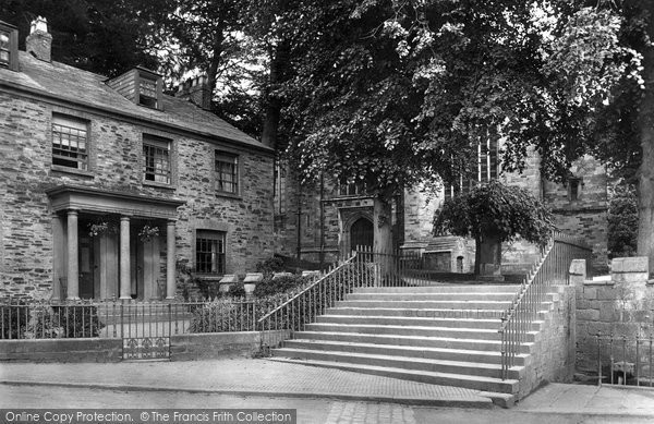Photo of Bodmin, The Church Steps 1920