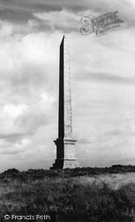 The Gilbert Memorial c.1955, Bodmin