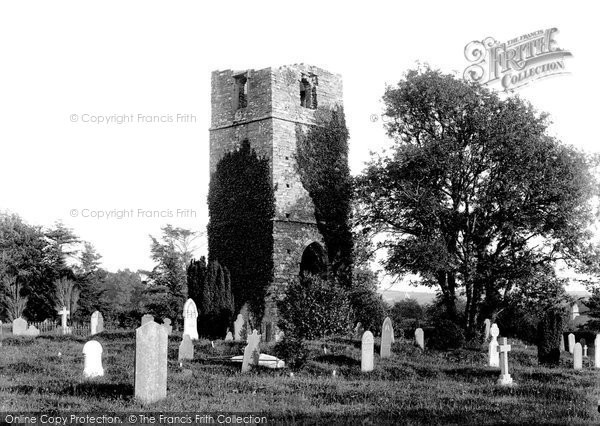 Photo of Bodmin, The Old Tower And Cemetery 1894