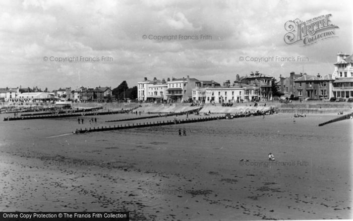 Photo of Bognor Regis, Beach And Promenade c.1955