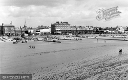 Beach And Promenade c.1955, Bognor Regis