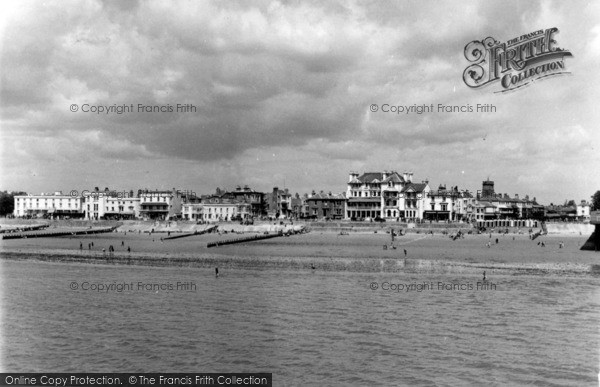 Photo of Bognor Regis, Beach And Promenade c.1955
