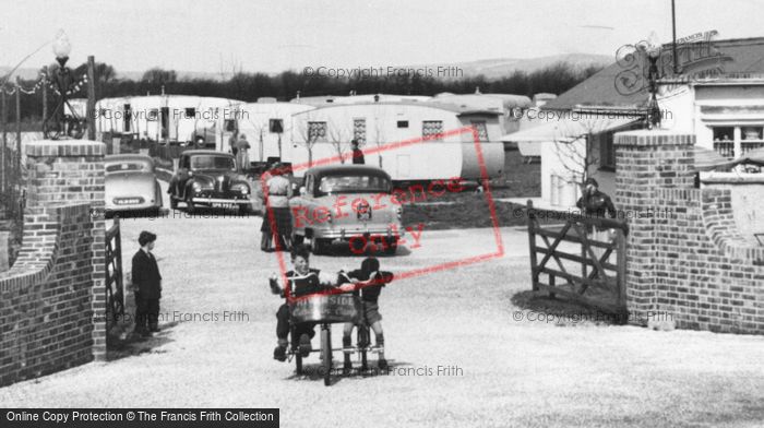 Photo of Bognor Regis, Boulevard Estate Main Entrance c.1955