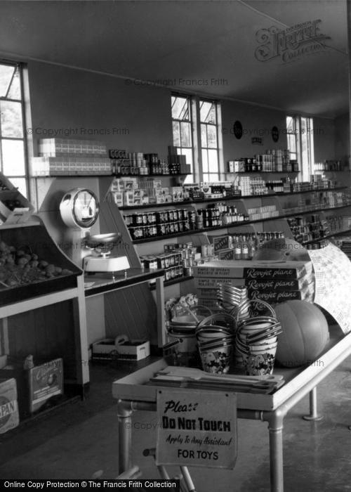 Photo of Bognor Regis, Children's Toys, Riverside Caravan Site Shop c.1955