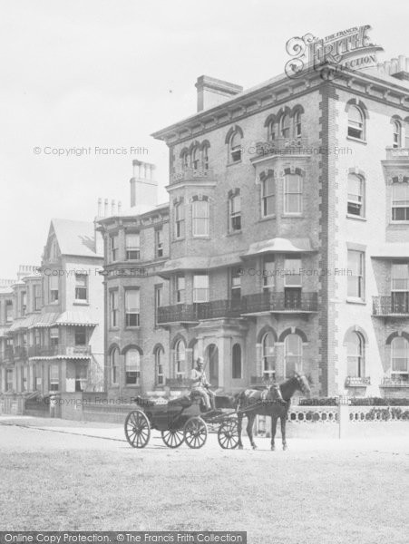 Photo of Bognor Regis, Horse And Carriage, Park Terrace 1890