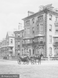 Horse And Carriage, Park Terrace 1890, Bognor Regis