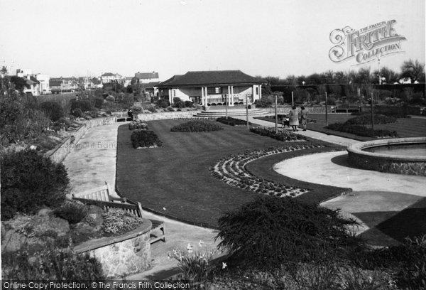 Photo of Bognor Regis, Marine Gardens c.1950