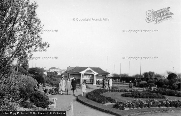 Photo of Bognor Regis, Marine Gardens c.1955