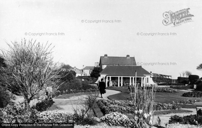 Photo of Bognor Regis, Marine Gardens Looking East c.1955