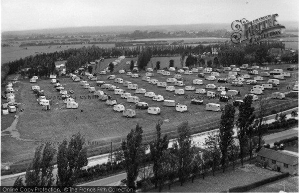 Photo of Bognor Regis, Munday's Caravan Park c.1955