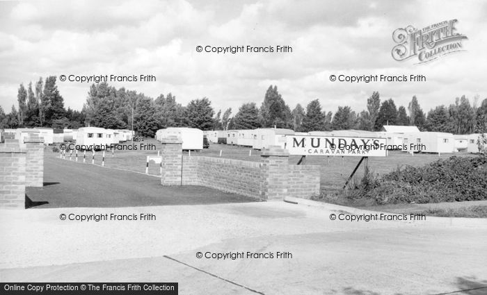 Photo of Bognor Regis, Munday's Caravan Park c.1960