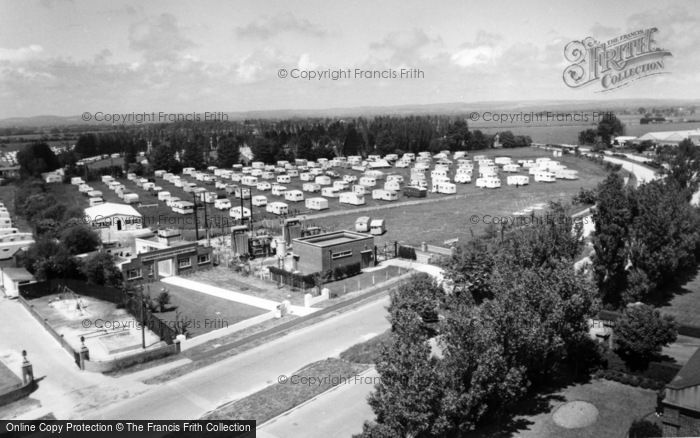 Photo of Bognor Regis, Munday's Caravan Park c.1960