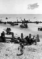 People On The Beach c.1955, Bognor Regis