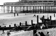 People On The Beach c.1960, Bognor Regis