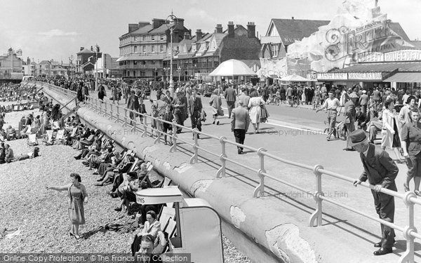Photo of Bognor Regis, Promenade 1949