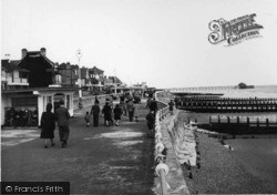 Promenade And Beach c.1950, Bognor Regis