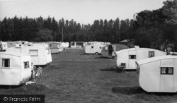 Riverside Caravan Site c.1955, Bognor Regis