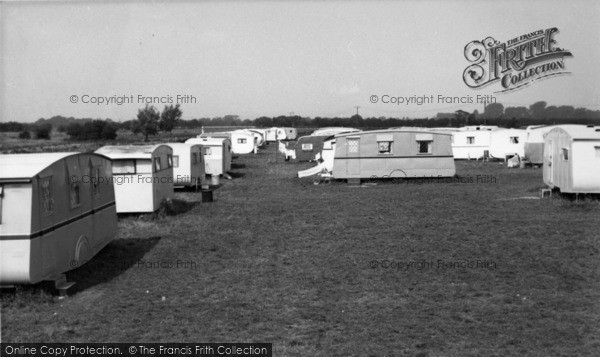 Photo of Bognor Regis, Riverside Caravan Site c.1955 