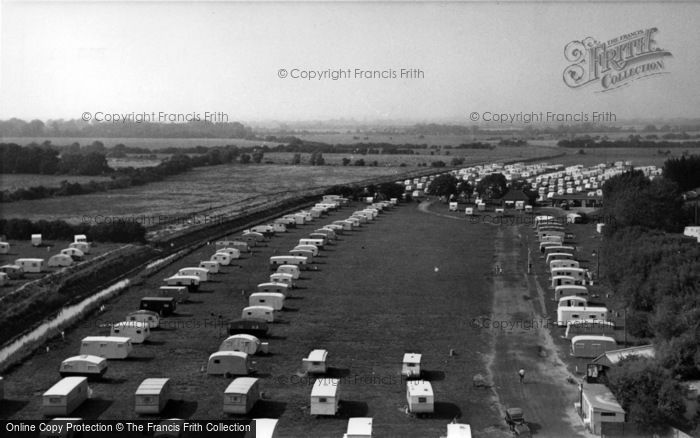 Photo of Bognor Regis, Riverside Caravan Site c.1955