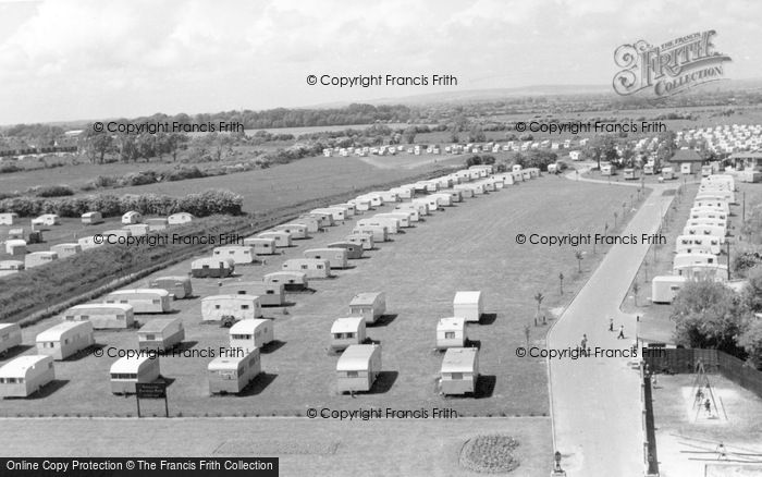 Photo of Bognor Regis, Riverside Caravan Site c.1960