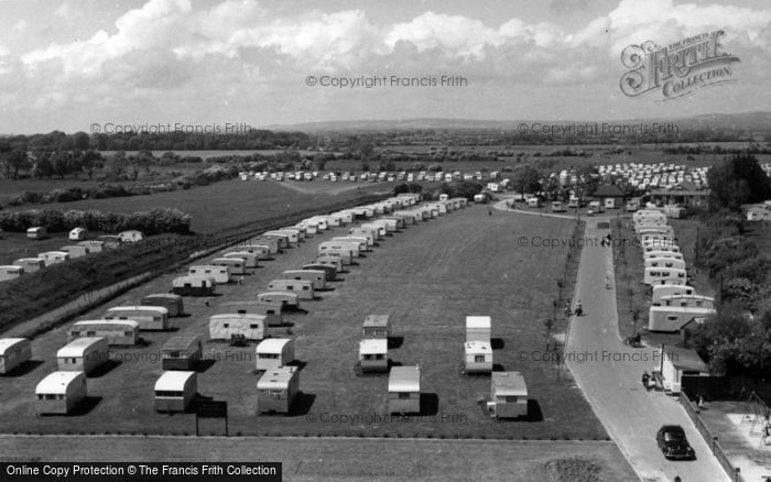 Photo of Bognor Regis, Riverside Caravan Site c.1960