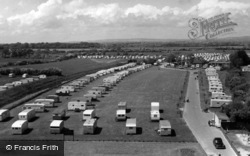Riverside Caravan Site c.1960, Bognor Regis