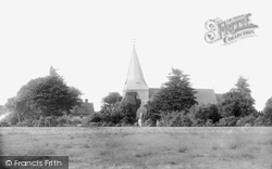 South Bersted Church And Vicarage 1898, Bognor Regis