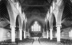 St John's Church Interior 1898, Bognor Regis