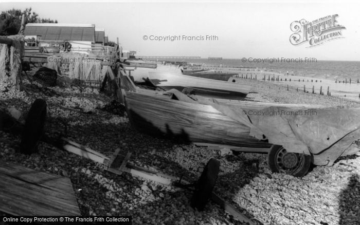Photo of Bognor Regis, The Fishing Beach c.1960