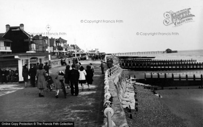 Photo of Bognor Regis, The Promenade c.1950