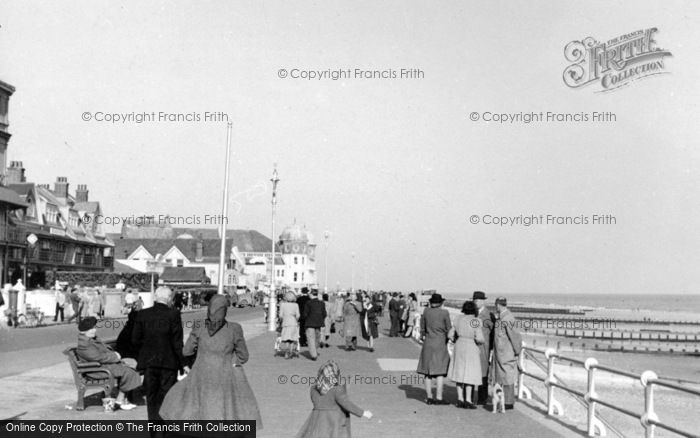 Photo of Bognor Regis, The Promenade c.1955