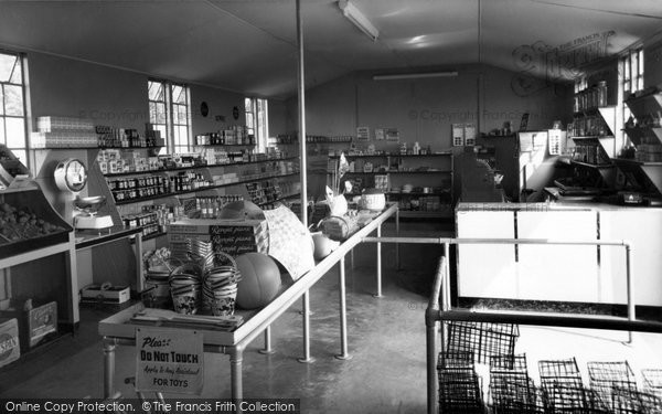 Photo of Bognor Regis, The Stores, Riverside Caravan Site c.1955