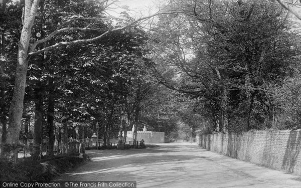 Photo of Bognor Regis, Upper Bognor Road, Hotham Park 1895