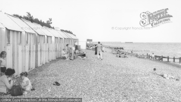 Photo of Bognor Regis, West Beach c.1960