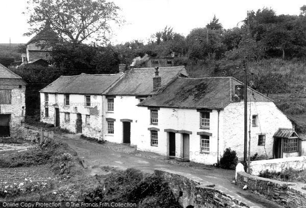 Photo of Bolingey, The Village c.1955