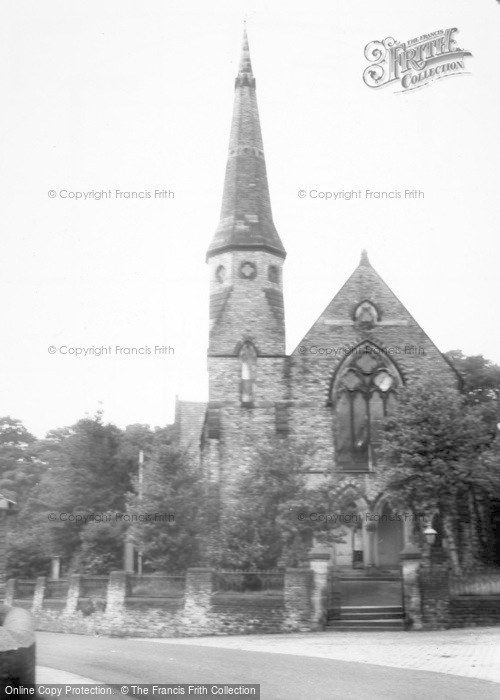 Photo of Bollington, Congregational Church c.1960