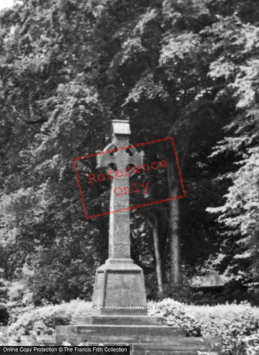 Photo of Bollington, Cross, The Memorial Gardens c.1955