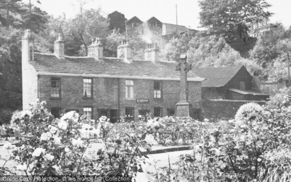 Photo of Bollington, Memorial Gardens, The Cross c.1955