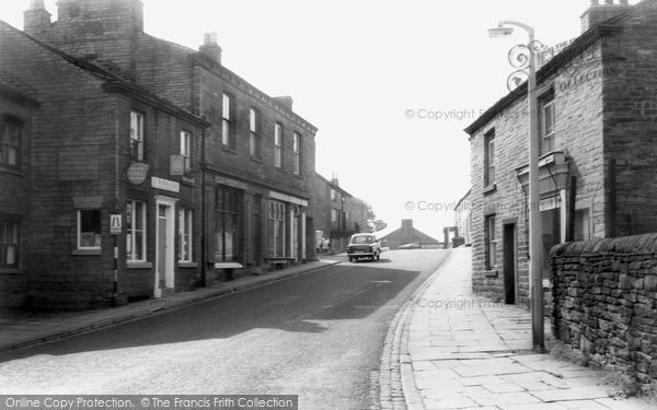 Photo of Bollington, Palmerston Street c.1960