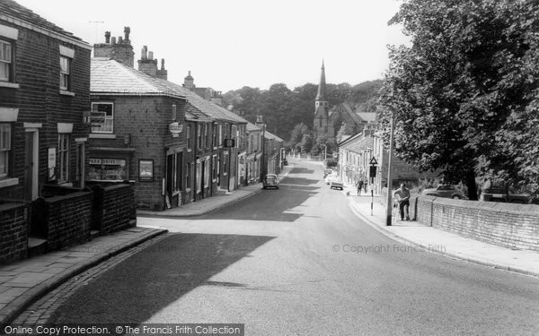 Photo of Bollington, Palmerston Street c.1960