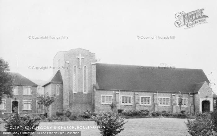 Photo of Bollington, St Gregory's Roman Catholic Church c.1960