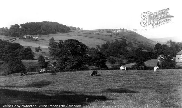 Photo of Bollington, View From Shrigley Road c.1955