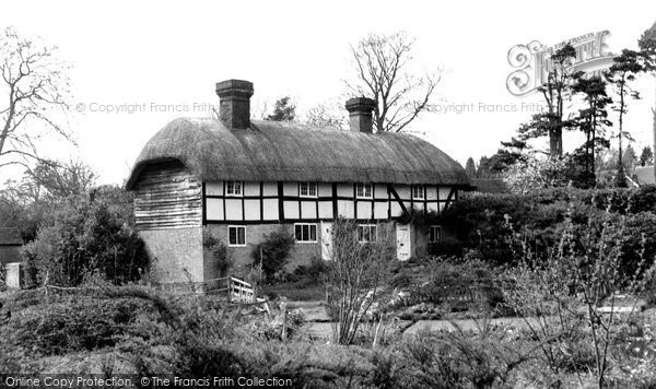 Photo of Bolney, Thatched Cottages c.1960