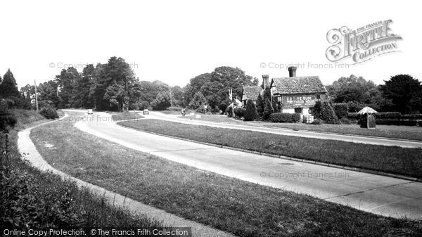Photo of Bolney, The Brighton Road And Ye Olde Tudor House c.1960